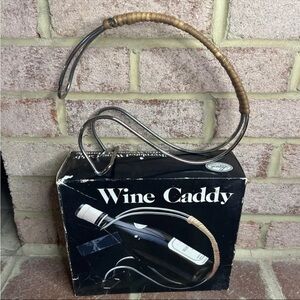 Vintage LEONARD Silverplate | Wine Caddy Holder